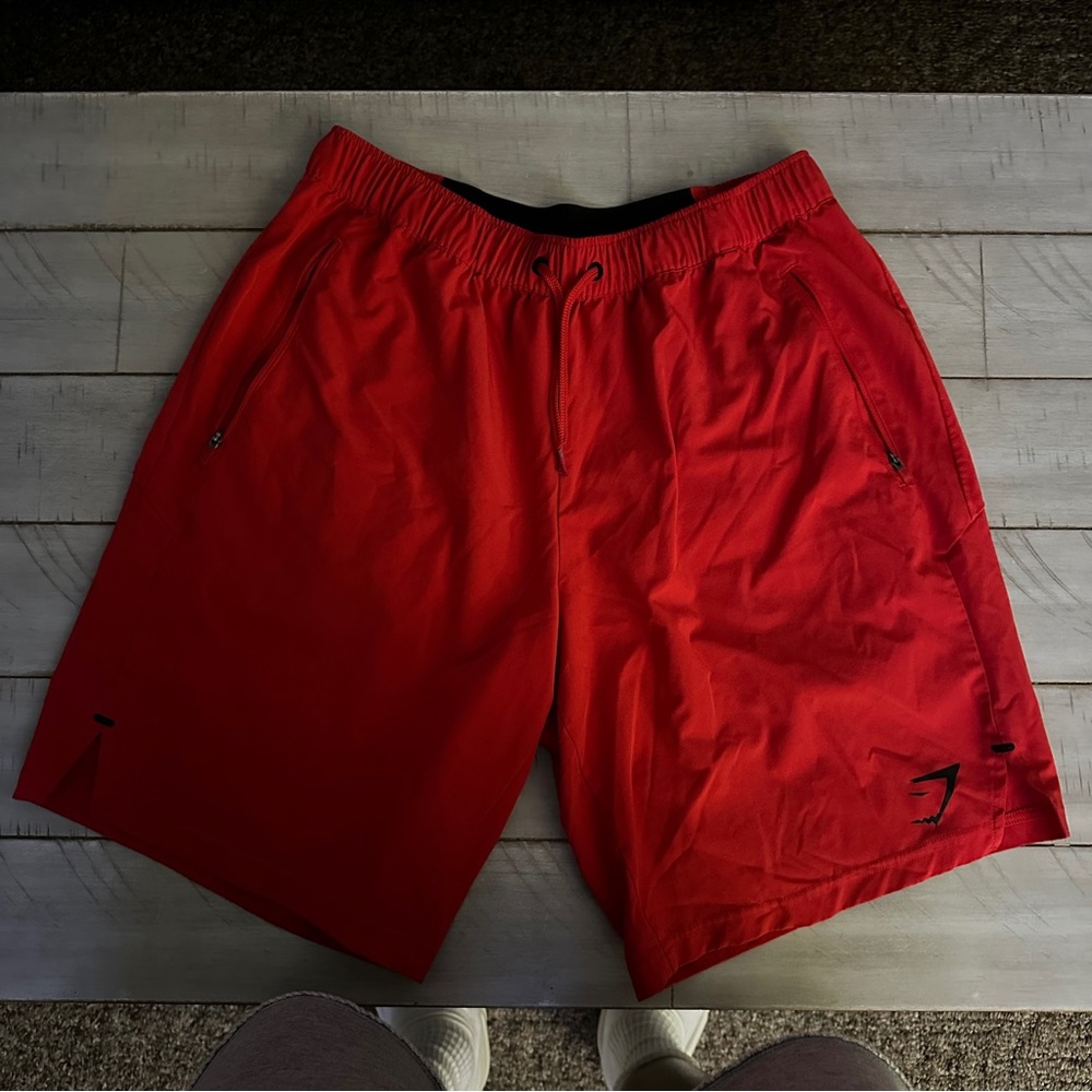 Gymshark Red Shorts Size Large